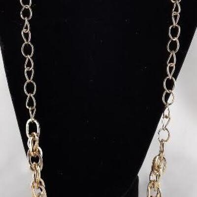 Goldtone Chain Necklace
