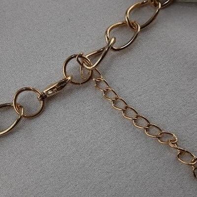 Goldtone Chain Necklace