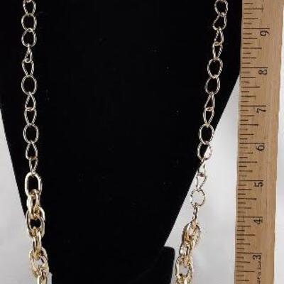 Goldtone Chain Necklace