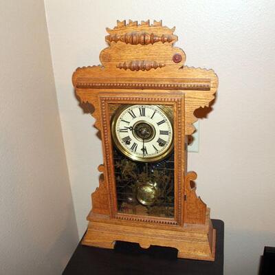 Vintage Gingerbread clock (#182)