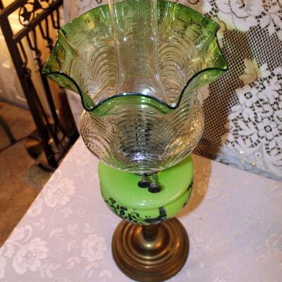 Vintage oil lamp (#183)