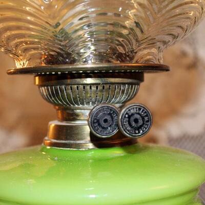 Vintage oil lamp (#183)