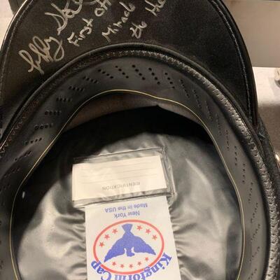 Jeff Skiles Miracle on the Hudson Signed Pilots Hat