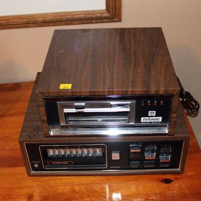 Pair of 8 track players  (#232)
