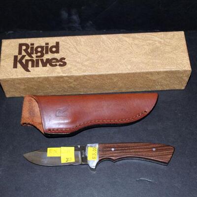 Rigid Knives fixed blade knife, new in box (#317)