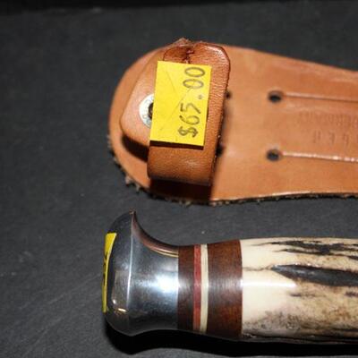 Puma fixed blade knife, as new (#332) 
