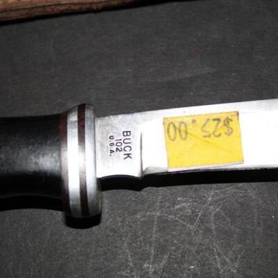Buck 102 fixed blade knife (333)