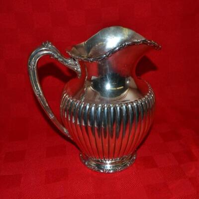 LOT 303 STERLING SILVER PITCHER (REED & BARTON)