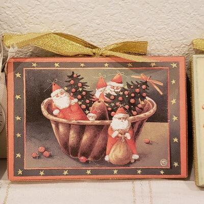 Lot 895: (3) New Christmas Pictures