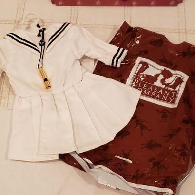 Lot 897: New/Old Stock Pleasant Company AMERICAN GIRL  Sailor Outfit and Doll Dress Patterns