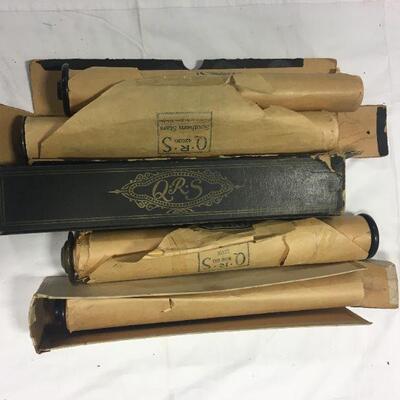 #51 Vintage Piano Player Rolls