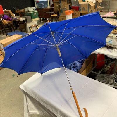#87 Vintage Blue Umbrella