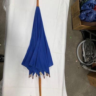 #87 Vintage Blue Umbrella