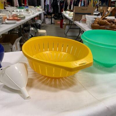 #146 Strainer Bowls and Funnels