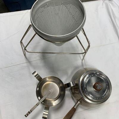 #199 Pan, Strainer and more