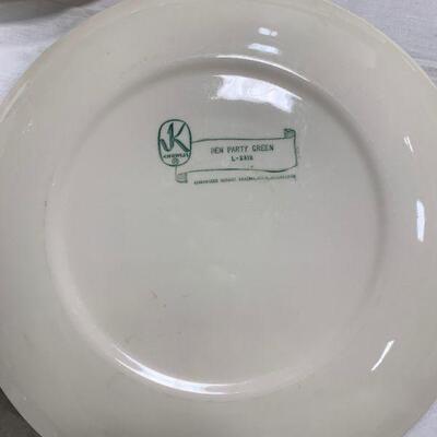 #223 Knowles Plate Set
