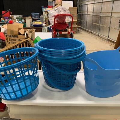 #265 Plastic Baskets & Bin