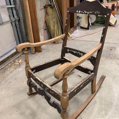 #322 Rocking Chair For Refurbishing
