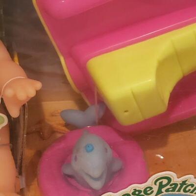 Lot 906: NEW Cabbage Patch Doll Set and Ty Beanie Baby Ornament 