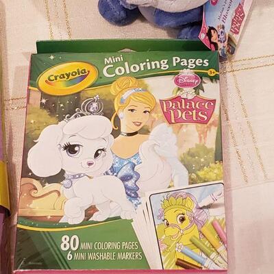 Lot 909: New Disney Princess Bean Bag Toss, Activity Sets and Mulan's Plushie Panda