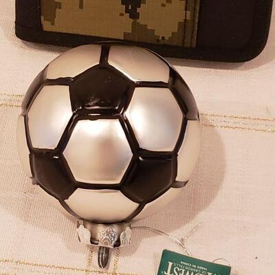 Lot 911: New Soccer Ball Ornament and Organizer 