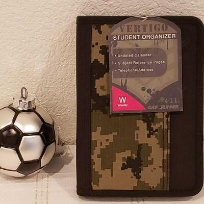 Lot 911: New Soccer Ball Ornament and Organizer 