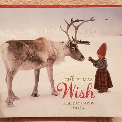 Lot 913: NEW Hallmark The Christmas Wish CARDS and Plushie Polar Bear