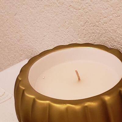 Lot 917: New Macy's Stockings, Polar Express Stocking Hanger, LED Wreath Lights and Candle