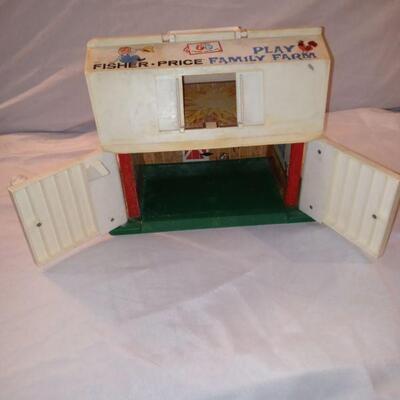 Fisher Price Vintage Farm Building Only