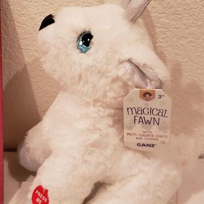 Lot 931: NEW (2) American Girl Paper Dolls Sets and Hallmark Magical Fawn Plushie 