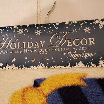 Lot 939: NEW Macy's Holiday Door Mat