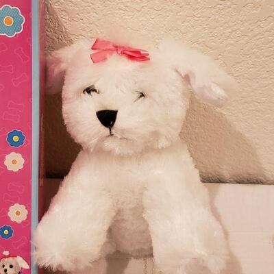 Lot 944: NEW Puppy and Puppy Dress Up, Grooming and Feeding Sets