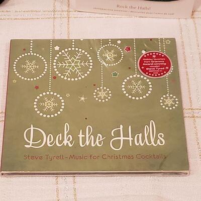 Lot 946:  NEW Hallmark Santa Magic Band Keepsake, Plushie Snowman and Holiday CD