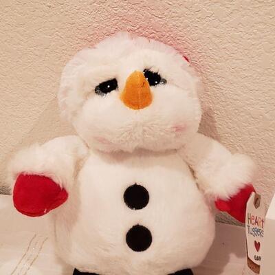 Lot 946:  NEW Hallmark Santa Magic Band Keepsake, Plushie Snowman and Holiday CD