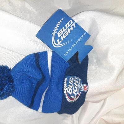 Bud Light Beanie and Cozy