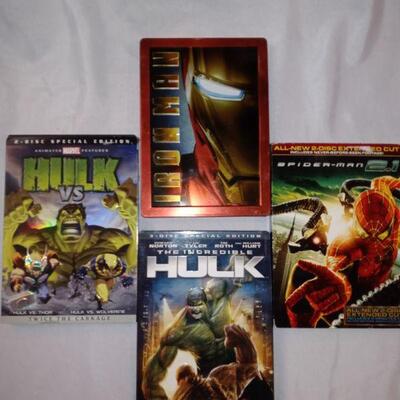 Excellent Condition, for movie collectors. Iron Man comes in aluminum case.