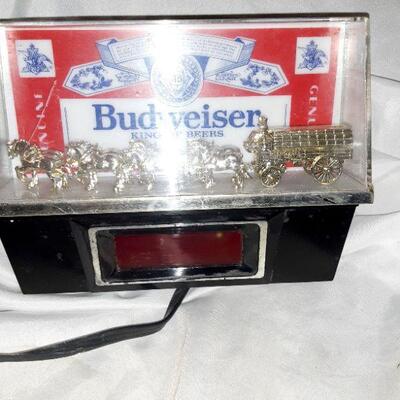 Budweiser Clock Vintage