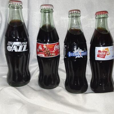 Classic Coca Cola Collectors Bottles