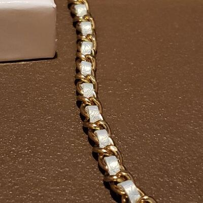 Lot 984: NEW Cross Necklace and Cross Cuff Bracelet 
