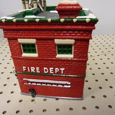 Lot 258 -  Department 56 Snow Village Fire Station 