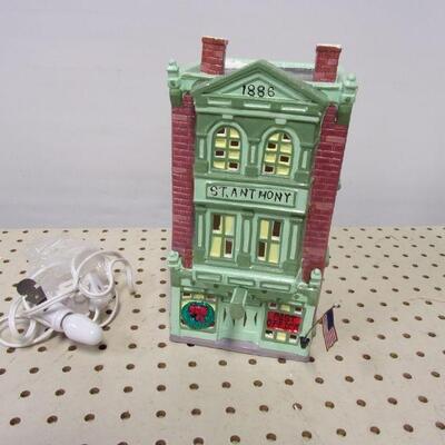 Lot 267 - Department 56 Snow Village Series St. Anthony Hotel & Post Office