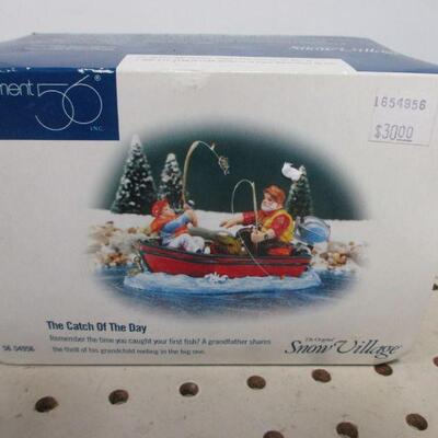 Lot 279 - Dept. 56 Snow Village The Catch Of The Day
