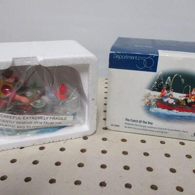 Lot 279 - Dept. 56 Snow Village The Catch Of The Day