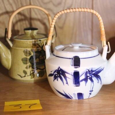 Lot 37 Ceramic Made in Japan Tea Pots