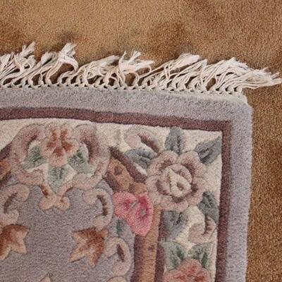 Lot 45 Floral Rug 3'1"x1'11"