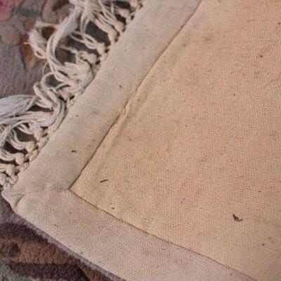 Lot 45 Floral Rug 3'1"x1'11"