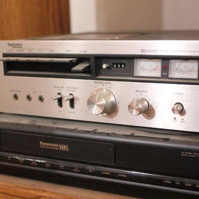 Lot 49 JVC Turntable, Technics Cassette Player & More