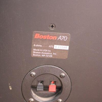 Lot 50 Pair of Boston A70 Speakers 2'x1'2"