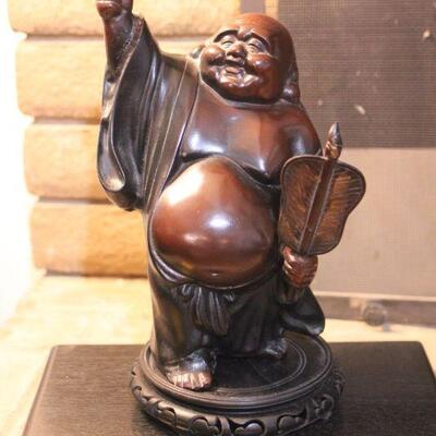 Lot 53 Lrg. Heavy Duty Buddha Statue 1'5"