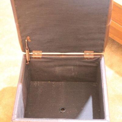 Lot 58 Brown Storage Ottoman